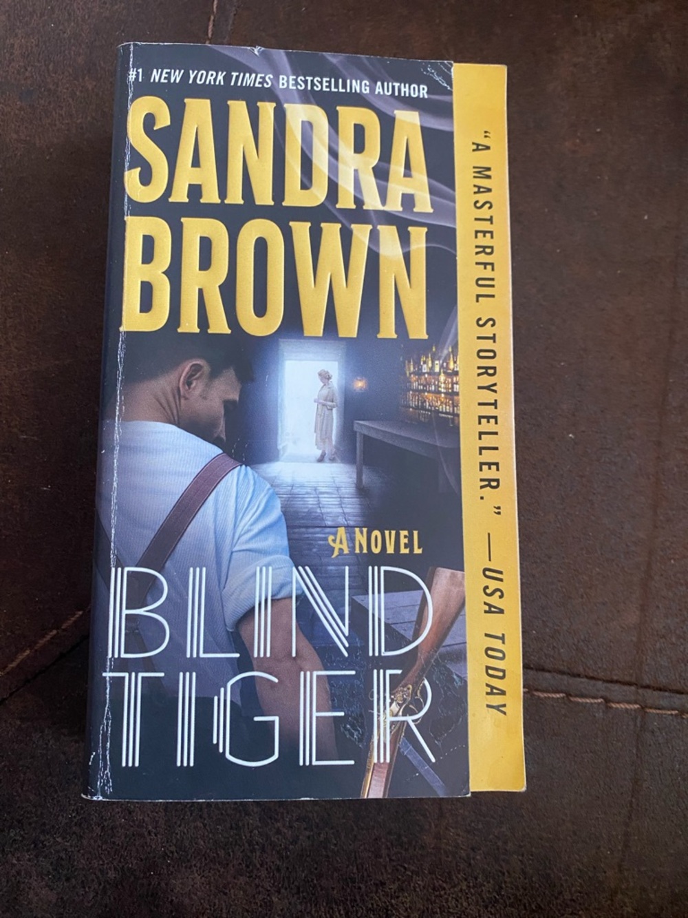 Sandra Brown Blind Tiger Paperback Thriller Novel Prohibition Crime Texas